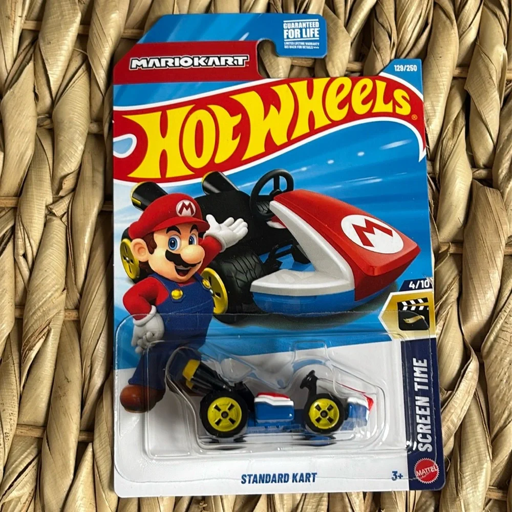 Hot Wheels MarioKart Standard Kart Hotwheels Video Game Car Super Mario New 2026